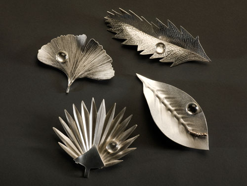 Palm, Gingko, Magnolia and Long Leaf